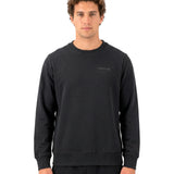 Buzo Hombre French Terry Cw Neck Negro Cat
