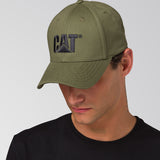 Gorro Hombre Cat Logo  Hat Verde Cat