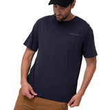 Remera Hombre Heritage Graphic Tee Azul Cat