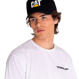 Gorro Hombre Cat Logo Mesh Back F Negro Cat