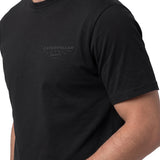 Remera Hombre Heritage Peoria Grap Negro Cat