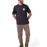 Remera Hombre Western Grpahic Tee Violeta Cat