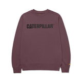 Buzo Hombre Caterpillar Logo Cre Violeta Cat