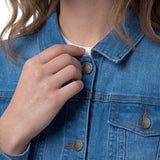 Chaqueta Mujer W Foundation Denim J Indigo Cat