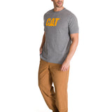 Remera Unisex Cat Logo Tee Gris Cat
