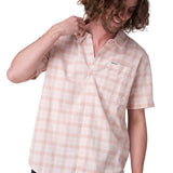 Camisa Manga Corta Poplin s/s shirt ii Rosado Cat