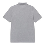 Remera Hombre Cat Logo Pique Polo Gris Cat