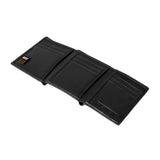 Billetera Unisex Kenya Leather Wallet Negro Cat