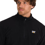 Polar Hombre Microfleece Qtr Zip Negro Cat