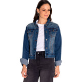 Chaqueta Mujer Foundation Denim Jac Azul Cat