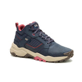 Sneaker Hombre Grapple Leather Mid Azul Cat