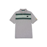 Remera Hombre Cat Logo Jersey Polo Gris Cat