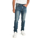 Jeans Hombre Triblend Stretch Denim Skinny Gris Cat