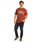 Remera Hombre Heavyweight Roam Fre Marron Cat