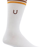Medias Hombre Aop Crew Sock Blanco Cat