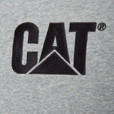 Buzo Unisex Fleece Cat Logo Pull Gris Cat