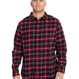 Camisa Manga Larga Hombre Fdtn Flannel Ls Shir Rosado Cat