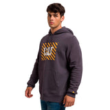 Buzo Hombre Graphic Pullover Hoo Violeta Cat