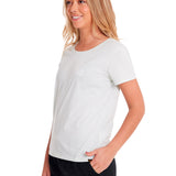 Remera Mujer Cat Logo Tee Azul Cat