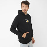 Buzo Unisex Fleece Cat Logo Pull Negro Cat