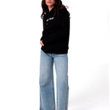 Buzo Mujer W Fleece Caterpillar Negro Cat