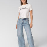 Remera Mujer Rg Crop Graphic Tee Cat