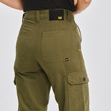 Pantalon Mujer Heritage Uniform Hig Verde Cat
