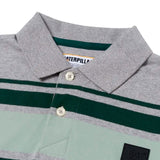 Remera Hombre Cat Logo Jersey Polo Gris Cat