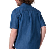 Camisa Manga Corta Hombre Chambray Short Sleev Cat