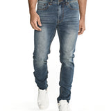 Jeans Hombre Triblend Stretch Denim Skinny Gris Cat