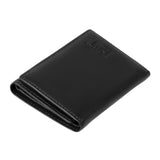 Billetera Unisex Kenya Leather Wallet Negro Cat