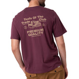 Remera Hombre Heritage Graphic Tee Violeta Cat