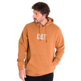 Buzo Unisex Fleece Cat Logo Pull Marron Cat