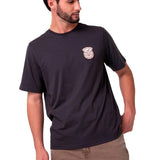 Remera Hombre Western Grpahic Tee Violeta Cat
