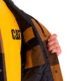 Chaqueta Hombre Hooded Flannel Negro Cat