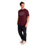 Remera Hombre Heavyweight Heritage Violeta Cat