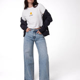 Buzo Mujer W Cat Patch Full Zip Negro Cat