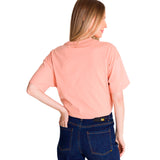 Remera Mujer Heavyweight Boxy Ori Rosado Cat