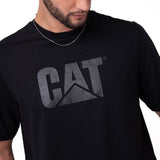 Remera Unisex Cat Logo Tee Negro Cat