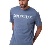 Remera Hombre Caterpillar Logo Tee Gris Cat
