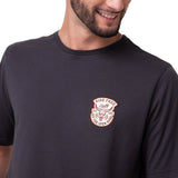 Remera Hombre Western Grpahic Tee Violeta Cat
