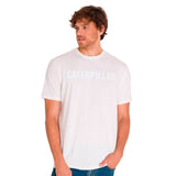 Remera Unisex Caterpillar Logo Tee Beige Cat