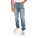 Jeans Hombre Triblend Stretch Denim Slim Gris Cat