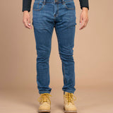 Jeans Hombre Coolmax Skinny Gris Cat
