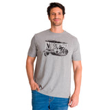 Remera Hombre Heritage No 77 Tee Gris Cat