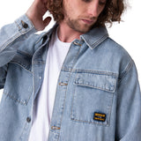 Chaqueta Hombre Denim Work Jacket Cat