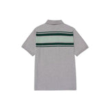 Remera Hombre Cat Logo Jersey Polo Gris Cat