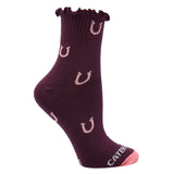 Medias Mujer W Ruffle Ankle Sock Rosado Cat