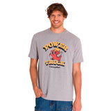 Remera Hombre Retro Danny Diesl G Gris Cat