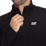 Polar Hombre Microfleece Qtr Zip Negro Cat